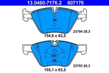 For ATE 13.0460-7176.2 brake pad set, disc brake