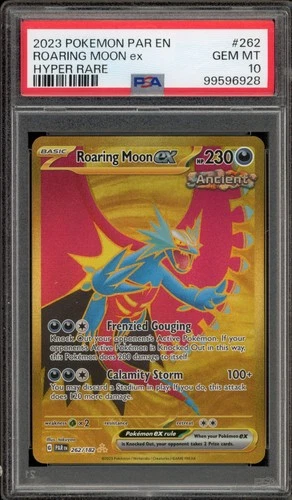 Pokemon Roaring Moon ex Paradox Rift Hyper Rare #262 PSA 10 Gem Mint