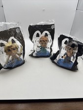 Marvel Eternals McDonald  s Toys Lot of 3   Sealed Happy Meal Figures