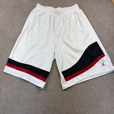 Air Jordan Mesh White Basketball Shorts 45966...