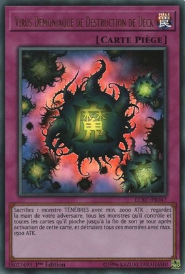 Yu-Gi-Oh! - Dämonischer Deck Destruction Virus - MINT/NMINT - FR - 1st