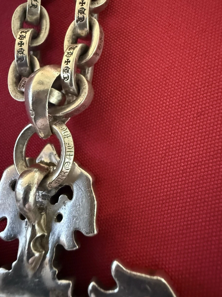 Chrome Hearts Sterling Silver Cross Necklaces & Pendants for Men