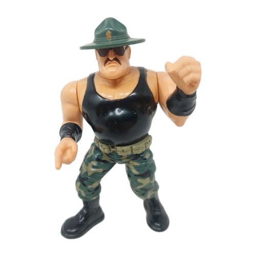 WWF WWE Hasbro 1991 Sgt Slaughter Series 3 Wrestli...