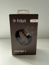 Fitbit Charge 6 Fitness Tracker Obsidian Black GPS GA05183-NA New Sealed
