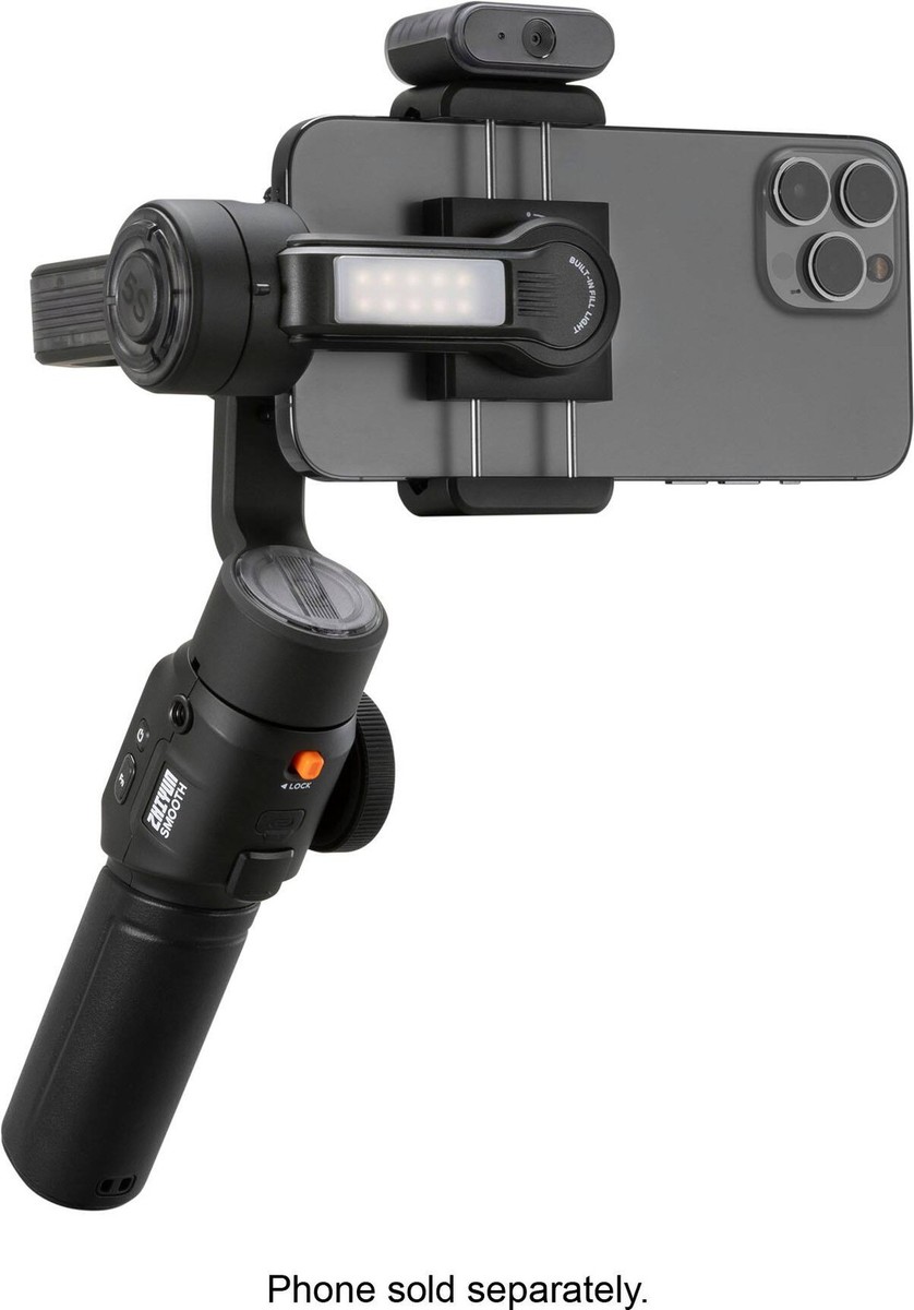 Zhiyun - Smooth 5S AI Combo 3-Axis Gimbal Stabilizer for iPhone 15