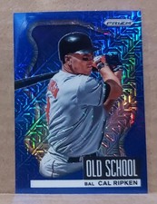2022 Cal Ripken Panini Prizm Old School Blue Mojo Prizm #OS-5 /199