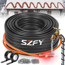 100FT Heat Tape for Water Pipes 40 F Deicing Cable Pipe Heating Cables for Roof