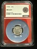 1904 Barber Dime 10C NGC MS64+ Plus Grade Choice BU Uncirculated Silver Coin Barber