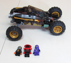 LEGO Ninjago 70589 Rock Roader -  With Minifigs, Box/Manuals