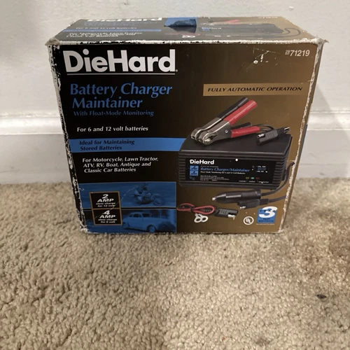 Die Hard Battery Charger Maintainer. 6V & 12V. 1.5 Amps