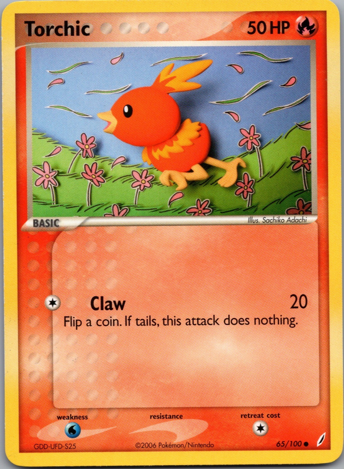 Torchic 65/100 Crystal Guardians NM
