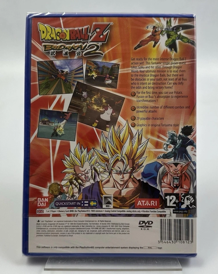 PS2 Dragonball Z Budokai 2, New And Factory Sealed - Image 2 of 4