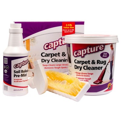 Capture Carpet Total Care Kit 250 - Deodorizer & 5 Piece Set, No Color