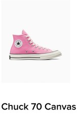 Converse Chuck 70 HI Pink High tops. Size: 8.5M / 10.5W WORN ONCE PERFECT 