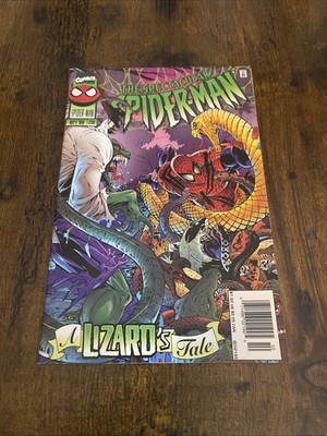 Spectacular Spider-Man #239 (9.0 VF/NM) Newsstand Variant - Lizard