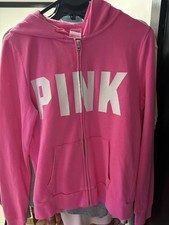 Pink Women  s Pink Hoodie Size Small