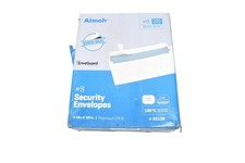 Aimoh 9 Security Envelopes 3 7/8 X 8 7/8 In 500 Count White Wove 30138