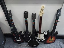 Guitar Hero/Rock Band Guitars OEM Lot of 5 Un...