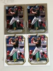 Konnor Griffin 2026 Bowman 4 Card Lot Chrome 2 x BCP-92 & 2 x BP-92 Pittsburgh