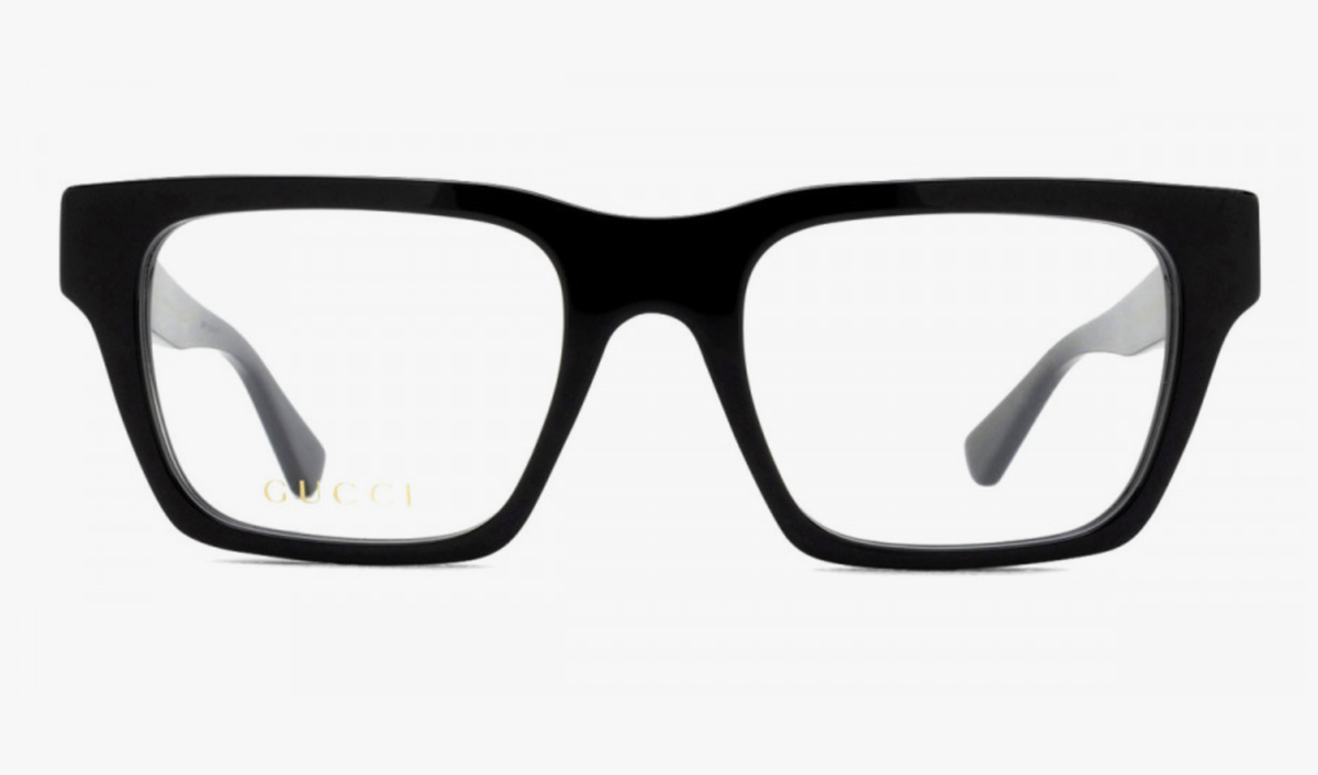 New GUCCI Reading Glasses GG1889O 001 51-20 145 Black & Silver