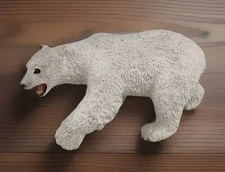 Safari Ltd Polar Bear Realistic Wild Animal Replica PVC 7" Figure Vintage 1990