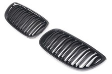 Kühlergrill Front Grill Glanz Schwarz passend für BMW 3er E92 E93 LCI Facelift 1