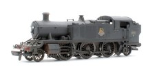 HORNBY 'OO' GAUGE R2213B BR BLACK 2-6-2T CLASS 61XX #6134 STEAM LOCO *WEATHERED