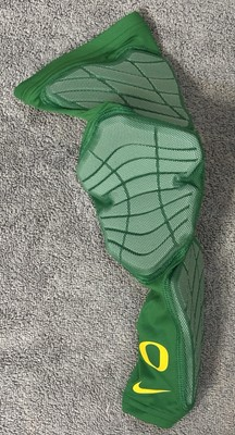 #ad OREGON DUCKS PE PLAYER EXCLUSIVE L XL Nike Pro Hyperstrong Padded RIGHT Sleeve $22.31