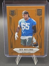 2025 Panini Donruss Elite Tate Ratledge RC Rookie #141 Orange /199