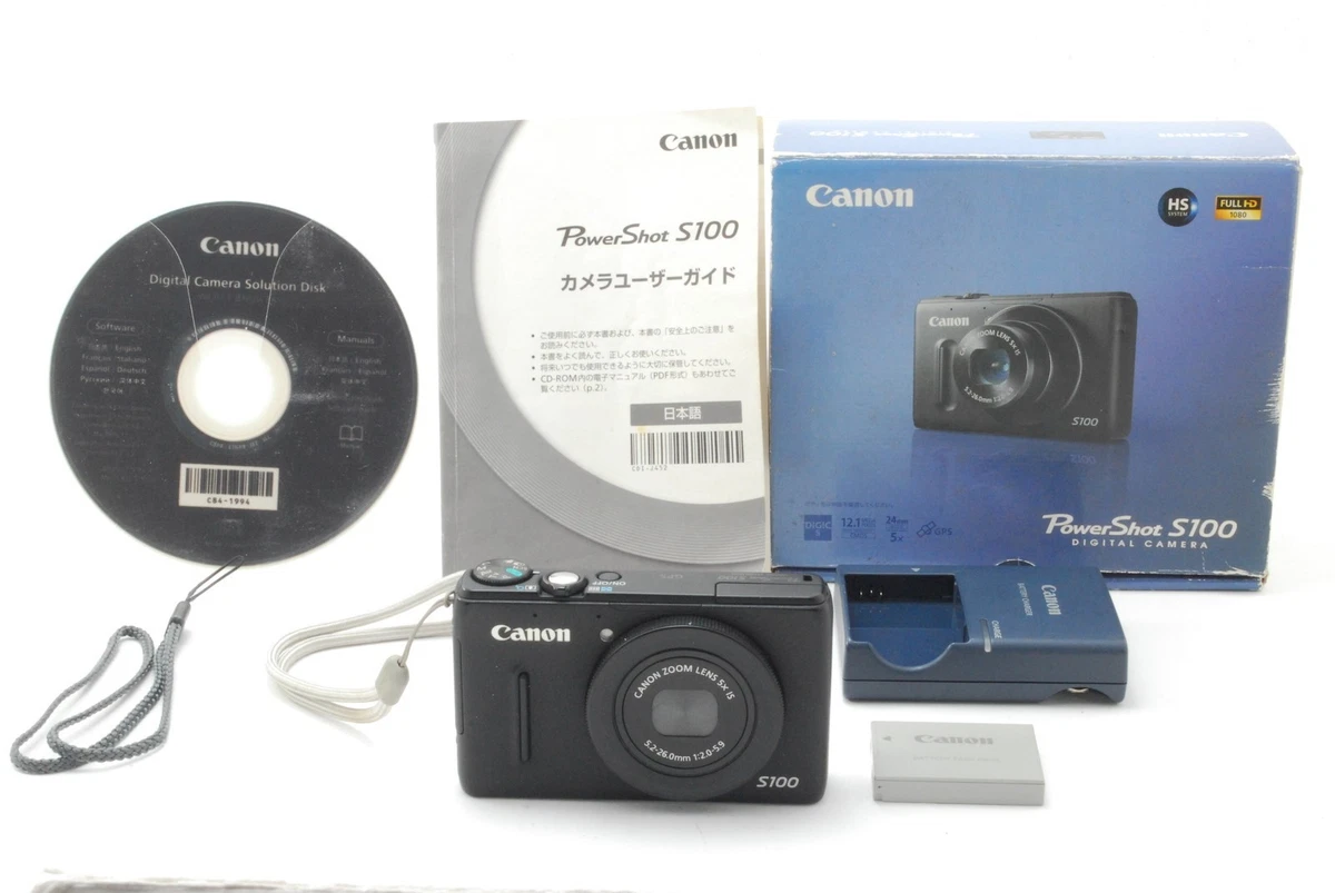 Canon PowerShot S100 Digital Cameras for Sale | Shop New & Used