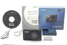 【MINT BOXED】Canon PowerShot S100 12.1MP Black Digital Camera