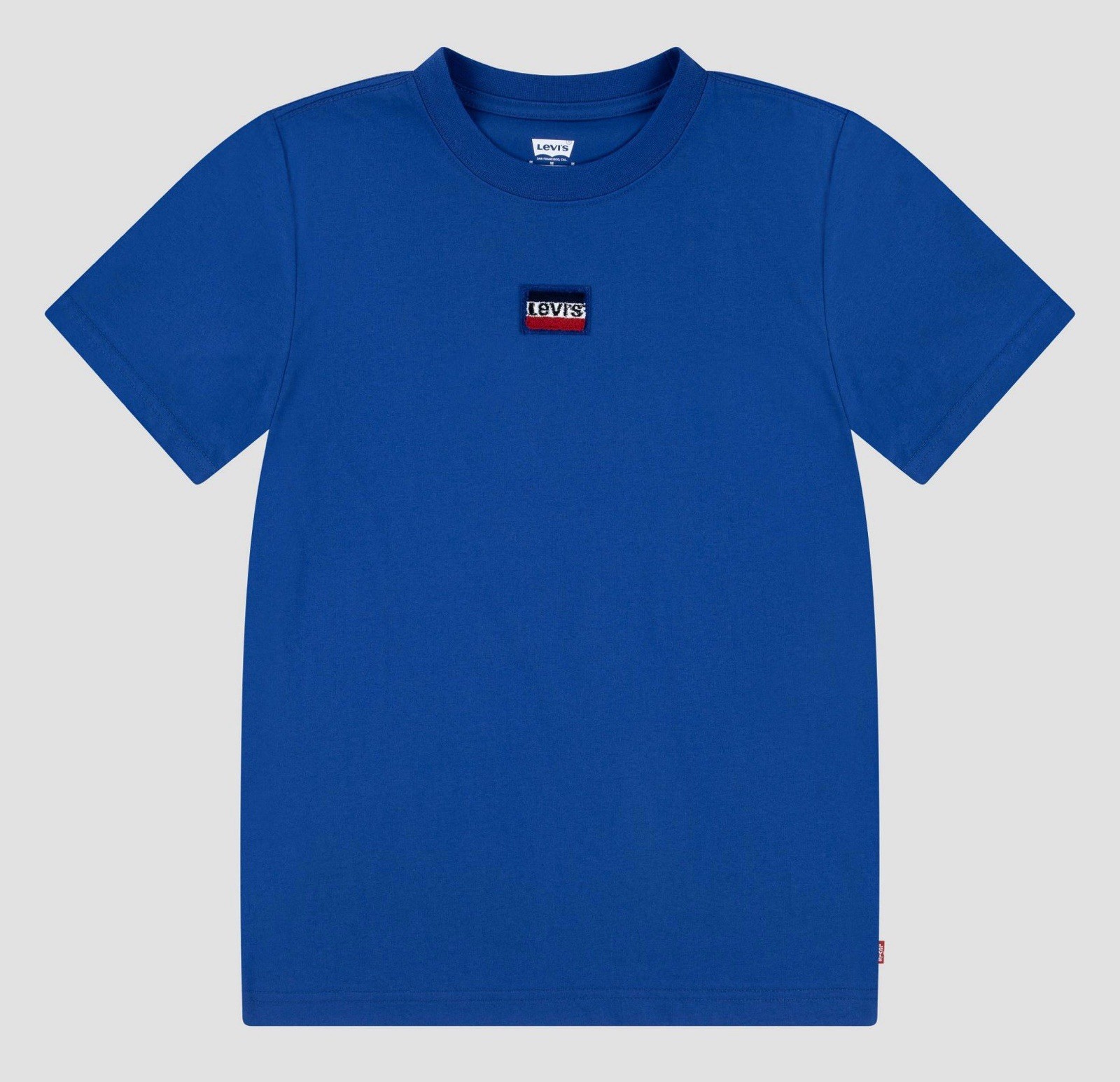 🥥 Levi&apos;s Boys&apos; Short Sleeve Sportswear Logo T-Shirt - Blue Size 5🆕