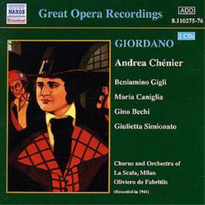 Umberto Giordan Andrea Chenier (De Fabriitis, Scala Orch. And C (CD) (UK IMPORT)