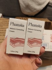 CF4- 2 Pack Phansia Melanin Correcting Facial Cream Sealed Boxes 1.05 Oz Ea.