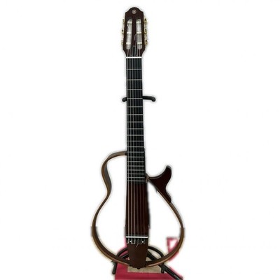 Yamaha SLG200NW Silent Guitar Nylon String Gig Bag Preowned from Japan