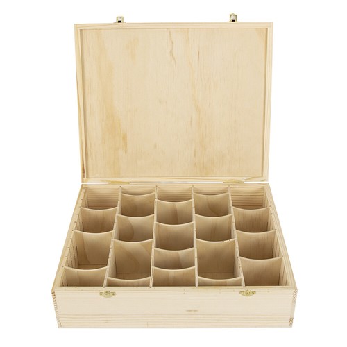 Wooden Sports Trading Card Storage Box Game Card Divider Display Collection Case - Picture 10 of 19