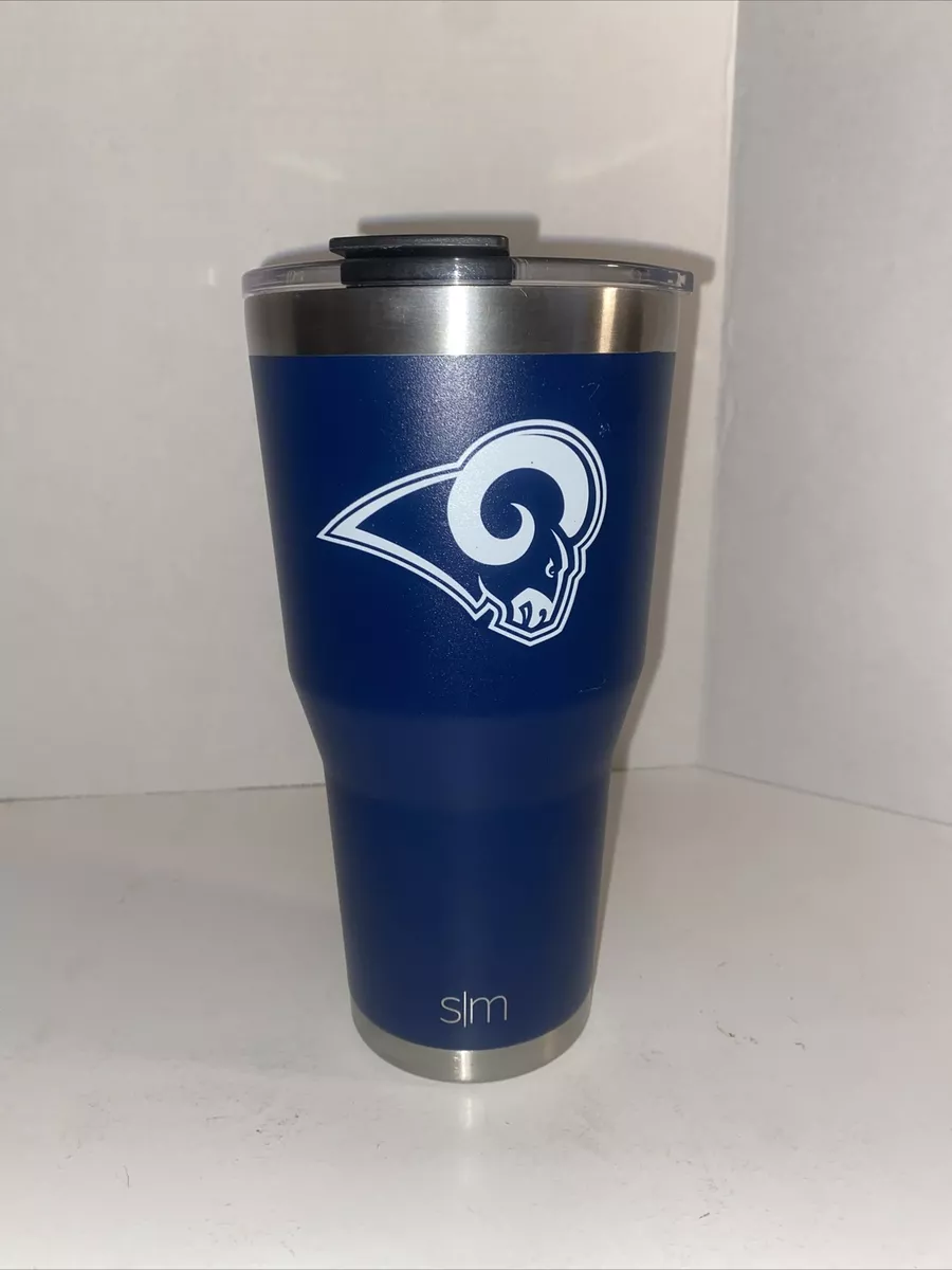 Simple Modern NFL LA Rams 30Oz Tumbler Flip Lid Insulated Stainless Steel