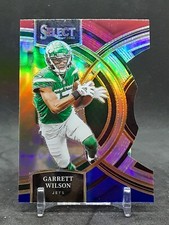 GARRETT WILSON '23 SELECT RED WHITE BLUE PRIZM DIE CUT JETS OHIO STATE BUCKEYES