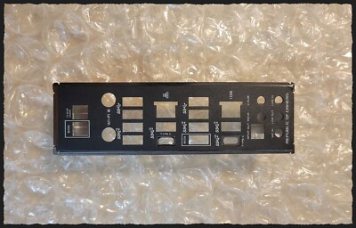 Original I/O Shield for Asus Zenith II Extreme Alpha Motherboard