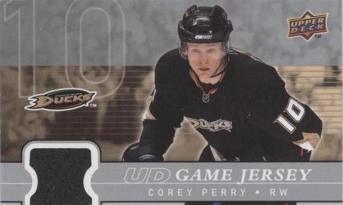 2008-09 Upper Deck - Corey Perry #GJ2-PY - 1 of 1