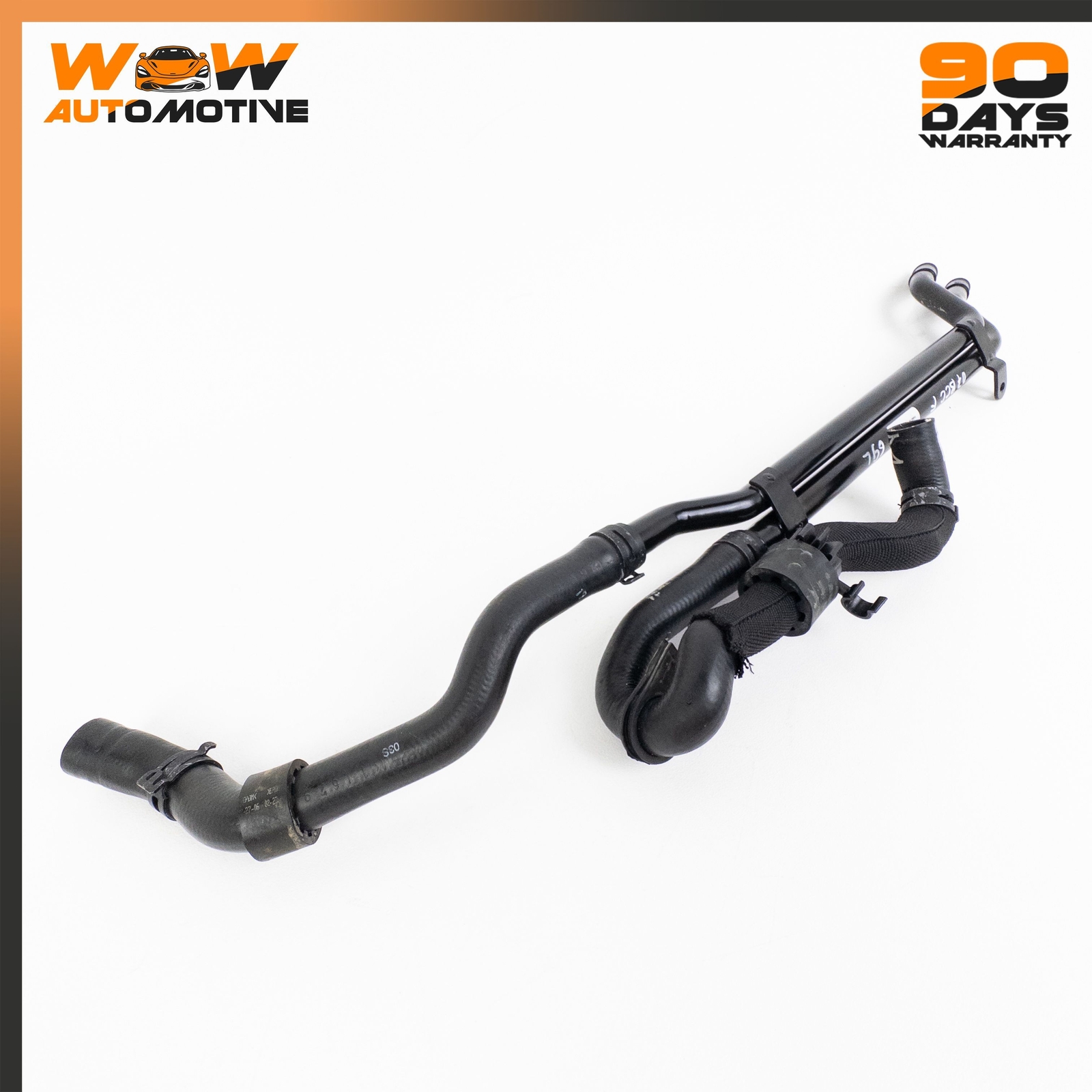 04-13 BENTLEY CONTINENTAL GTC 6.0L ENGINE RADIATOR COOLANT WATER HOSE TUBE OEM