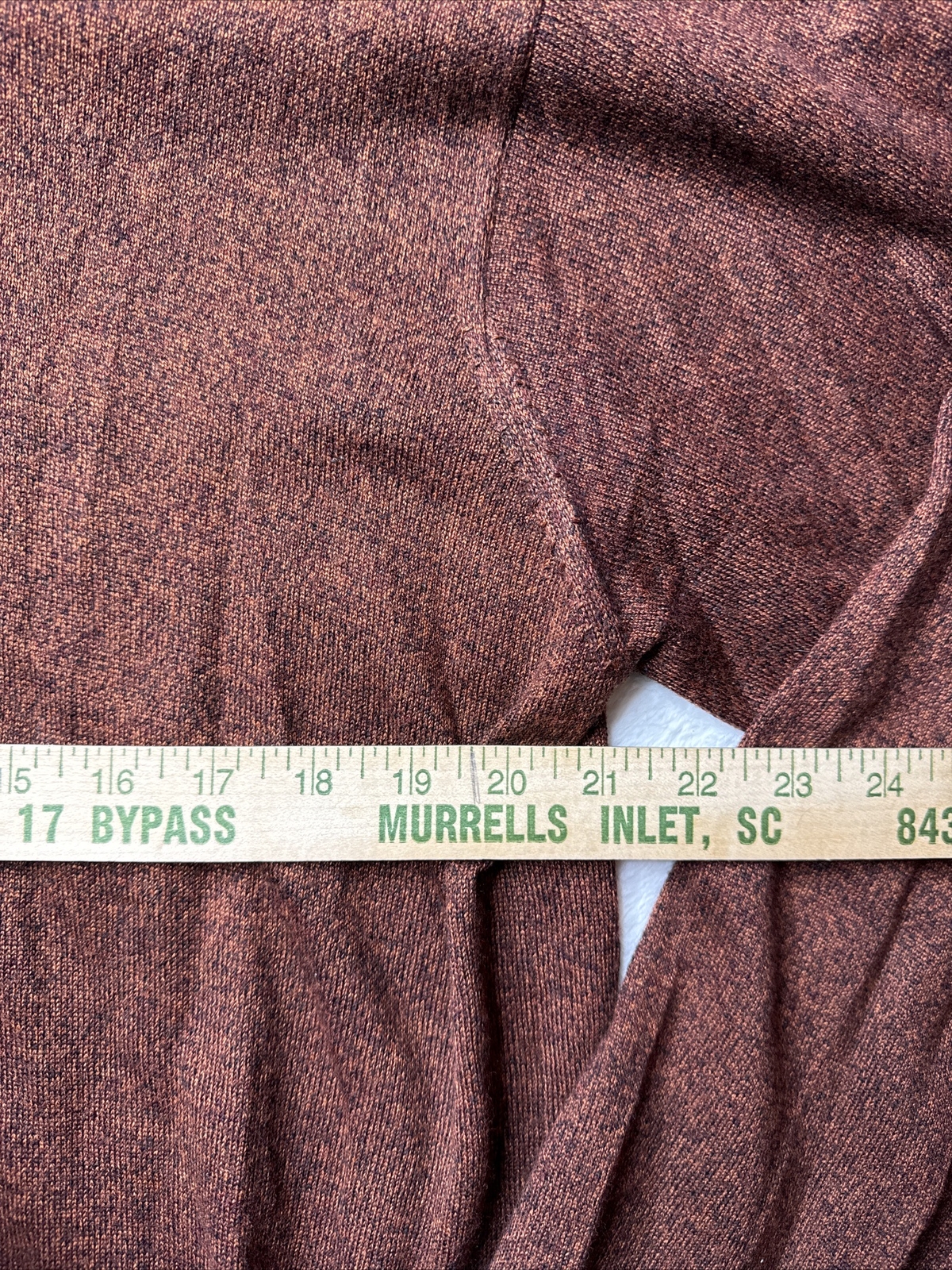 Axis Mens Pullover Button Sweater Large Brown Bla… - image 4