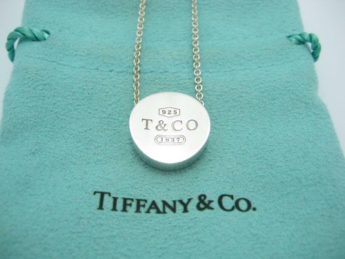 Round Concave Pendant Necklace 16 