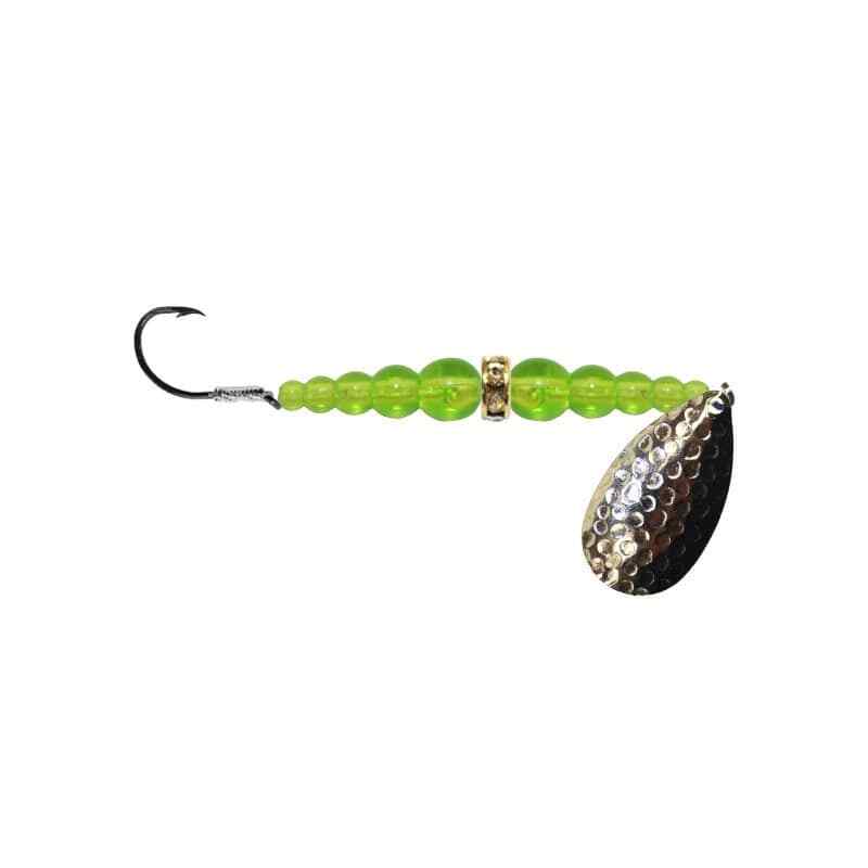 Lotto Di 3 Spinner Mack's Classici – Esche Da Pesca Colore Verde – Con Scatola
