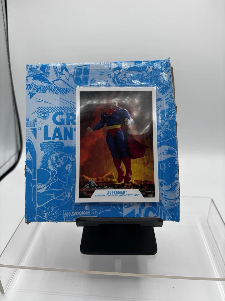 DC Multiverse Superman Batman Dark Knight Returns Collector Card Only - Image 2 of 4