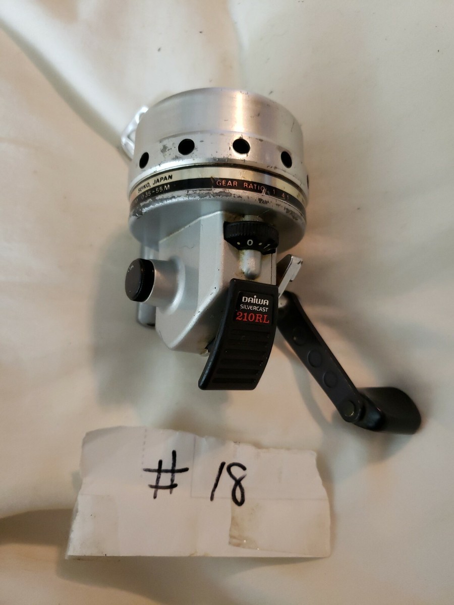 DAIWA ELECTRONIC　KEYER　DK-210 Vintage DAIWA SILVERCAST 210 RL FISHING REEL Made In Japan