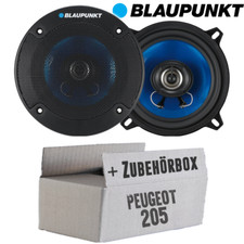 Lautsprecher Boxen Blaupunkt 2-Wege Auto Einbauset für Peugeot 205 +Cabrio Front