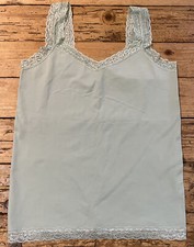 Soma Womens Size L Mint Lace Camisole NWT