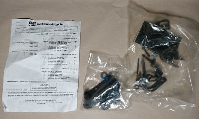 National Cycle N2220/2290 Windschild-Halter-Satz für bis zu 37mm   schwarz