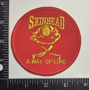 Skinhead Sew / Iron On Patch Ska Reggae Rocksteady Oi Oi Skinhead Way Of Life - Foto 11